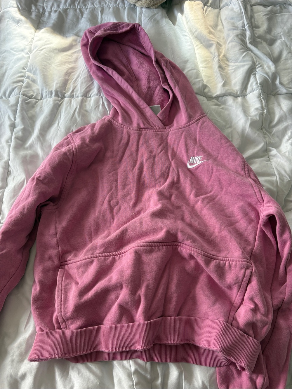 Nike Women's Rose Pink Pullover Hoodie